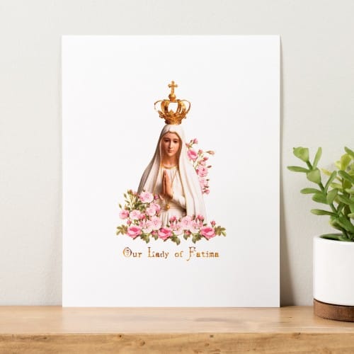 Our Lady of Fatima Print