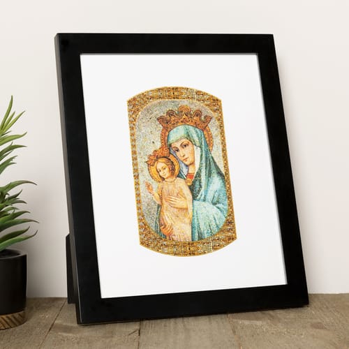 Mater Ecclesiae Mosaic Print