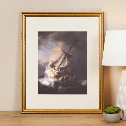 Storm on the Sea of Galilee Framed Print