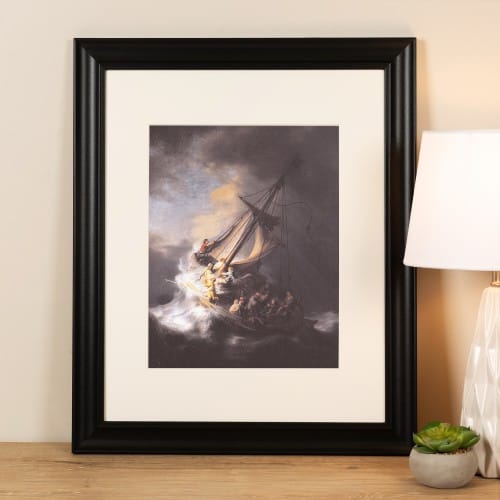 Storm on the Sea of Galilee Framed Print