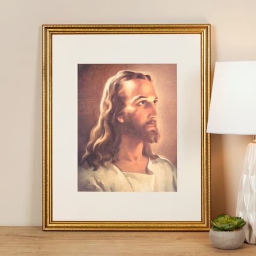 Head of Christ Framed Print