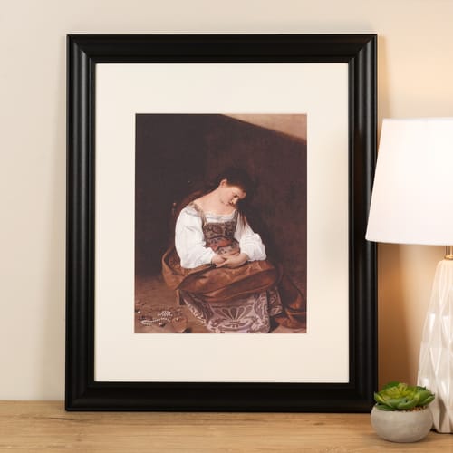 Penitent Magdalene Framed Print