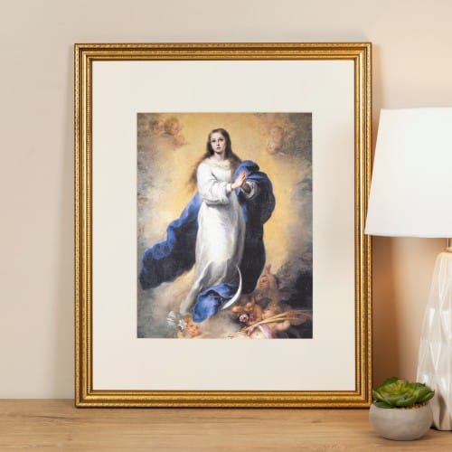 The Immaculate Conception of El Escorial Framed Print