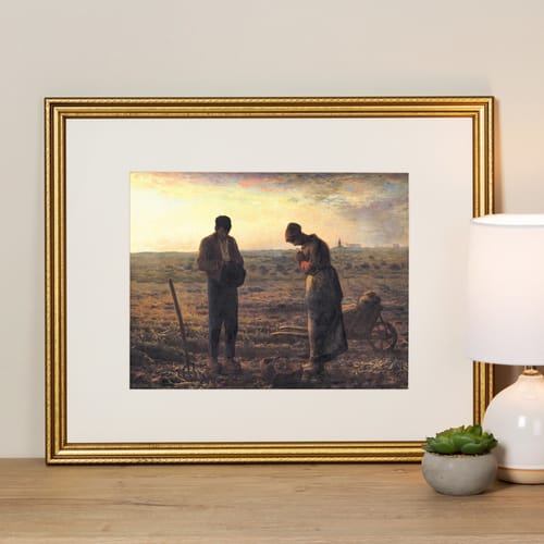 The Angelus Framed Print