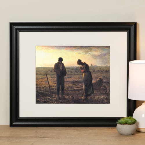 The Angelus Framed Print