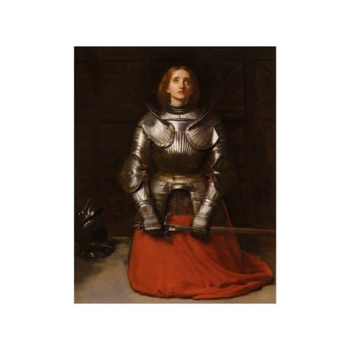 Joan of Arc Millais Framed Print