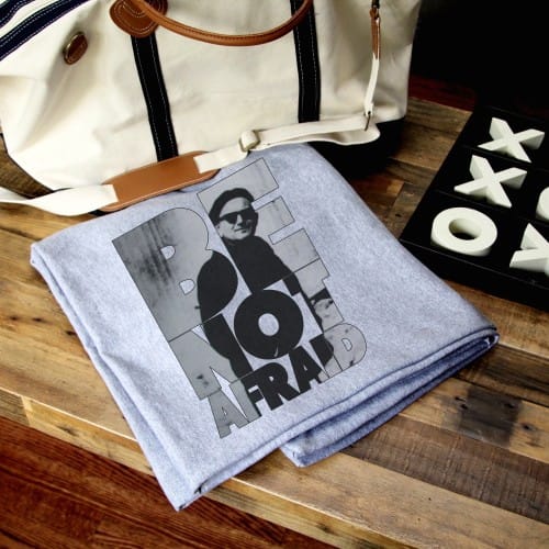 Be Not Afraid Sweatshirt Blanket