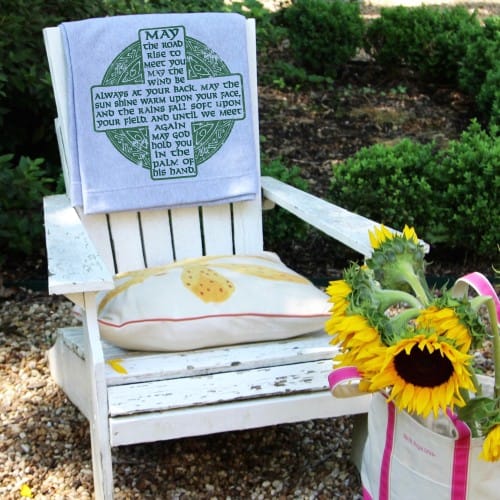 Irish Blessing Sweatshirt Blanket