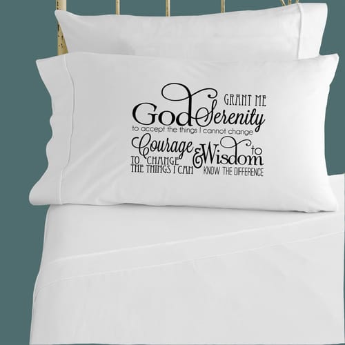 Serenity Prayer Pillowcase