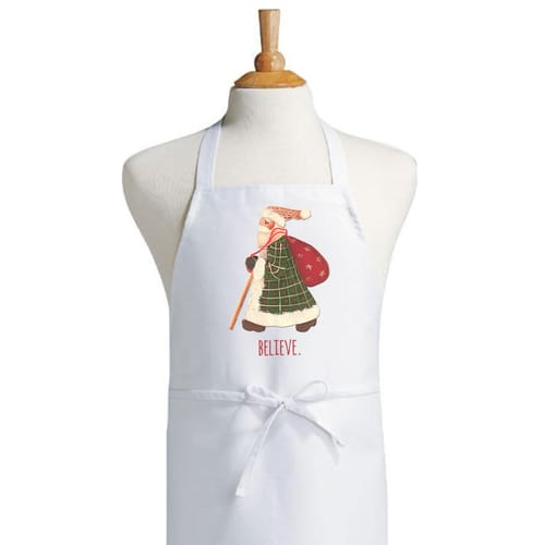 Folk Art St. Nick Apron