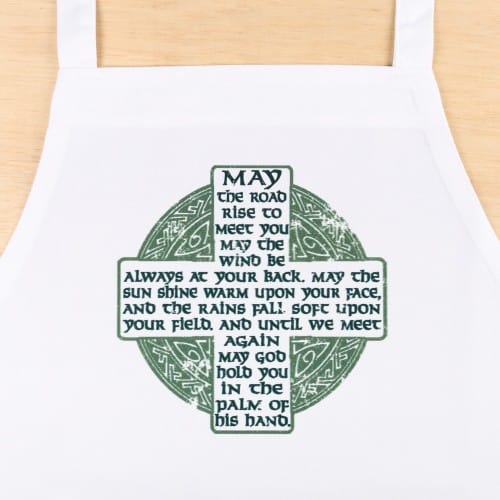 Irish Blessing Kitchen Apron