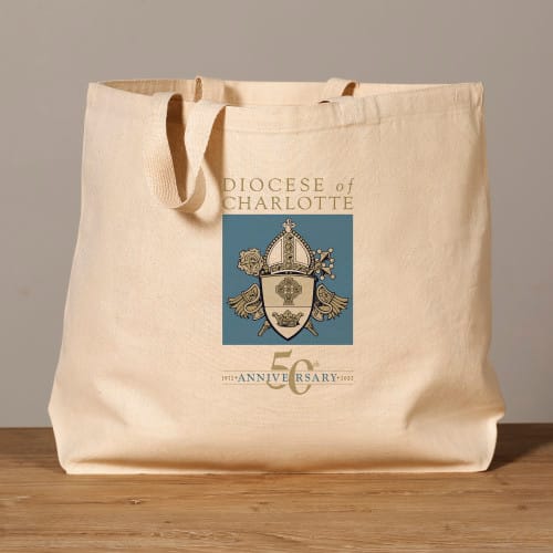 Diocese of Charlotte 50th Anniversary Tote