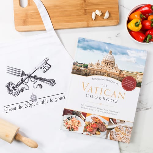 The Vatican Cookbook & Apron Gift Set