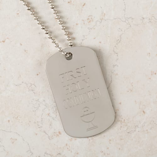 Personalized FC Dog Tag Necklace