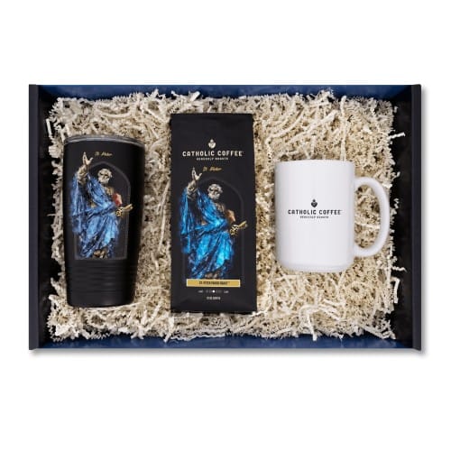 St. Peter Parish Roast Coffee, Tumbler, &amp; Mug Gift Set