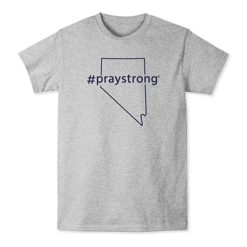 Nevada #Praystrong T-shirt