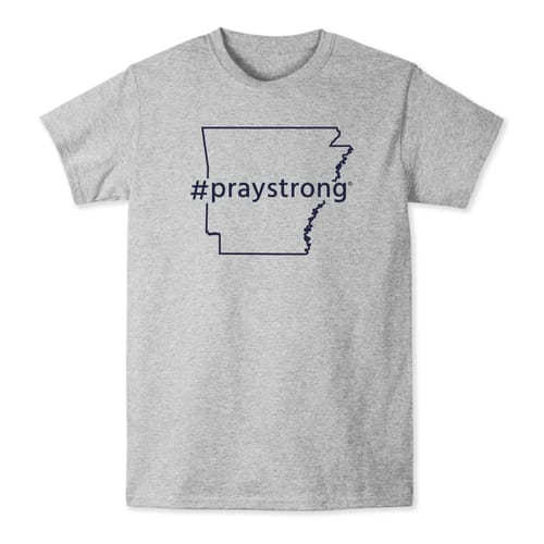 Arkansas #Praystrong T-shirt