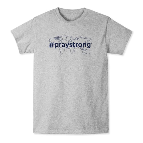 #PrayStrong World T-shirt