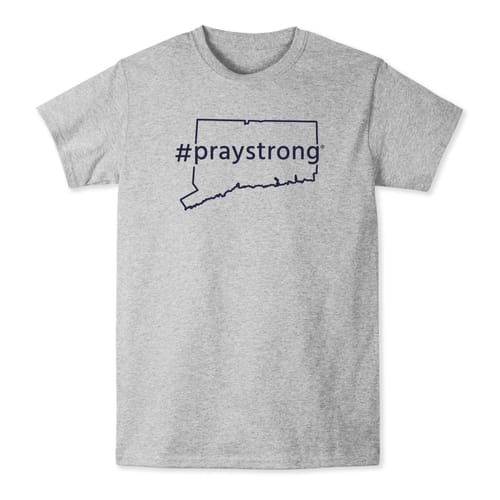 Connecticut #Praystrong T-shirt