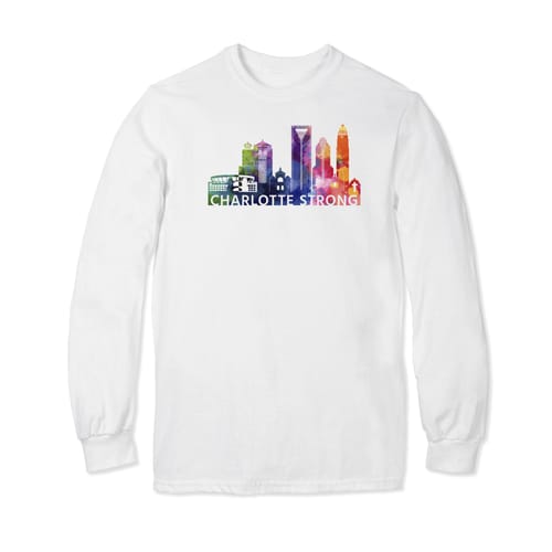 Charlotte Strong Watercolor Long Sleeve T-shirt