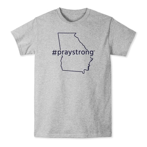 Georgia #Praystrong T-shirt