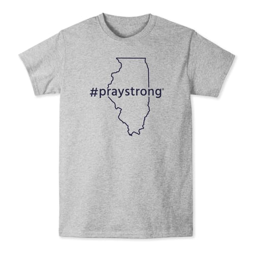 Illinois #Praystrong T-shirt