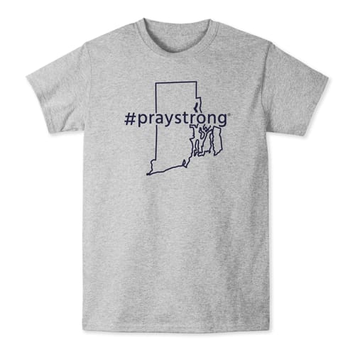 Rhode Island #PrayStrong Tshirt