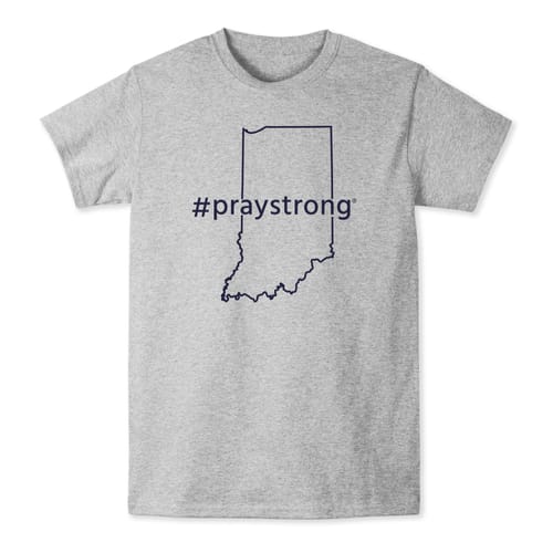 Indiana #Praystrong T-shirt