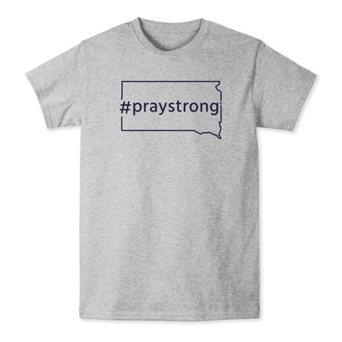 South Dakota #PrayStrong T-shirt