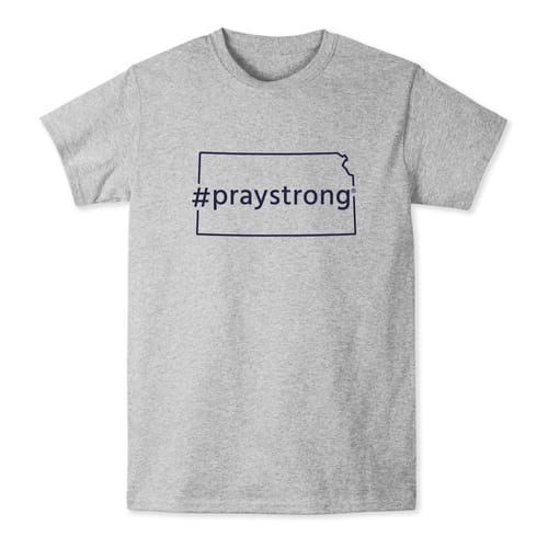 Kansas #PrayStrong T-shirt