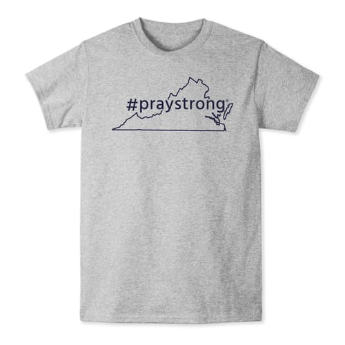 Virginia #Praystrong T-shirt