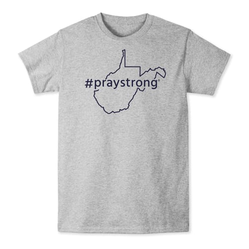 West Virginia #PrayStrong T-shirt