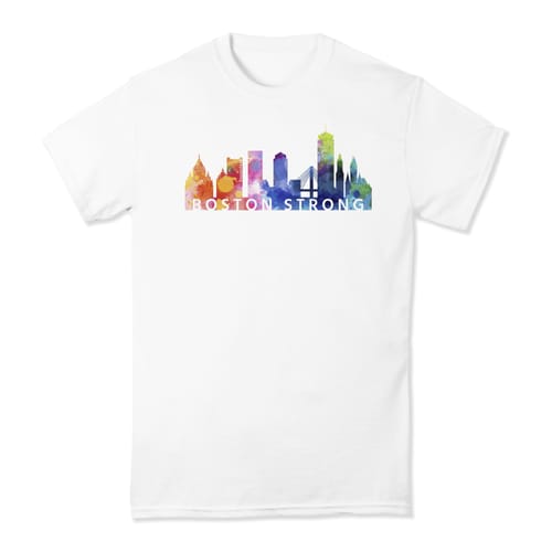 Boston Strong Watercolor T-shirt