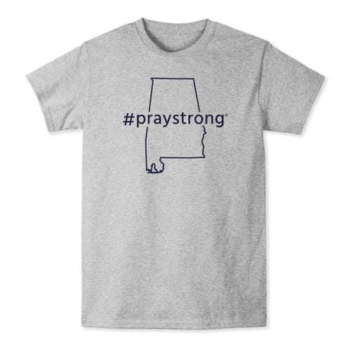Alabama #Praystrong T-shirt