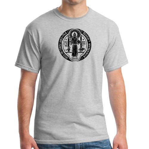 St. Benedict Grey T-Shirt