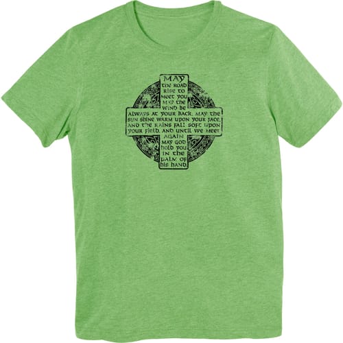 Green Irish Blessing T-Shirt