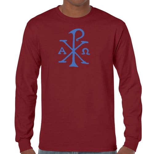 Chi Rho Maroon Long Sleeve