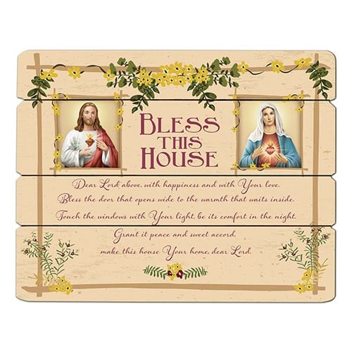 Bless This House Wood Sign The Catholic Company Bless This House Wood Sign