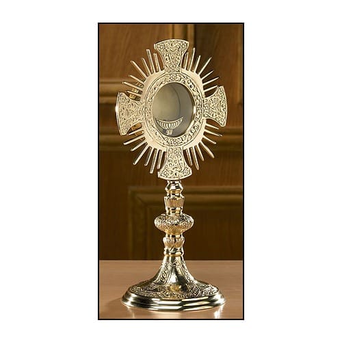 Crossrays Monstrance Wluna The Catholic Company 