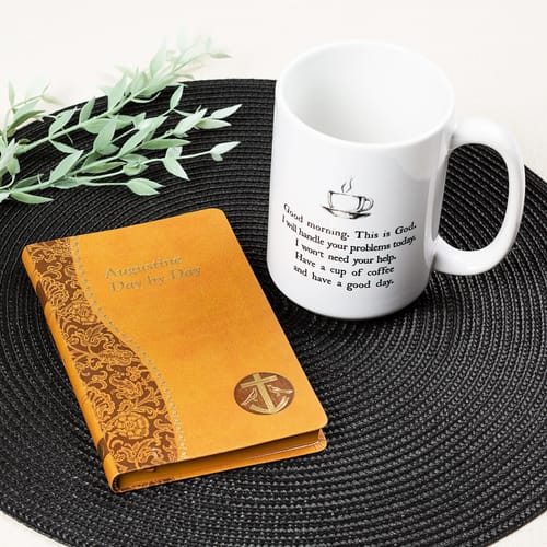 Augustine: Day by Day & Good Morning from God White Mug Gift Set
