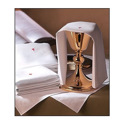 Altar Linens Linen Corporal 12 Pack The Catholic Company