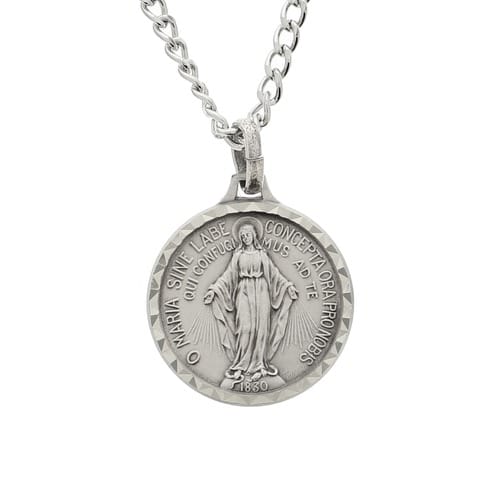 Miraculous French Silver Medal | The Catholic Company