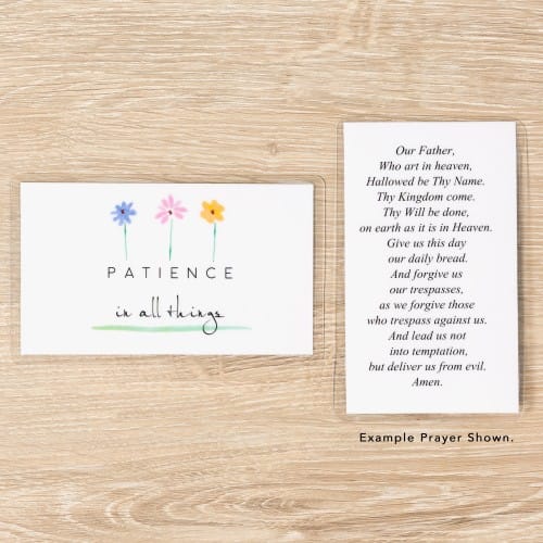 patience in all things