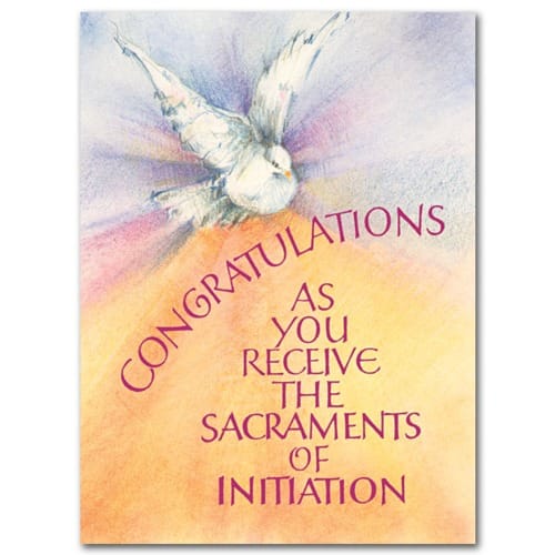 RCIA Congratulations Card The Catholic Company