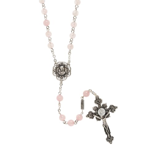 Rose Mother's Love Ghirelli Rosary | The Catholic Company