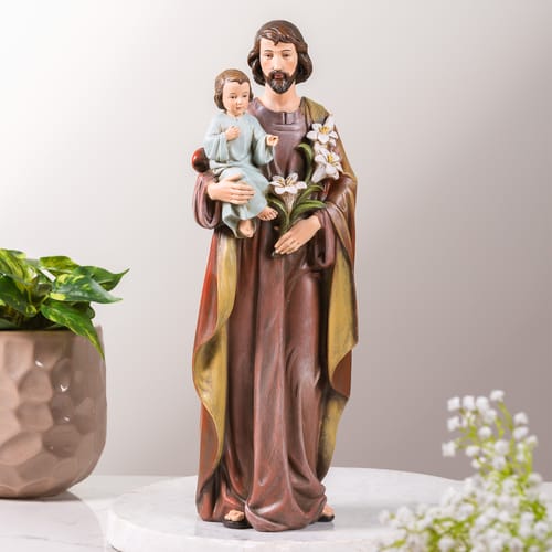St Joseph 18 Statue The Catholic Company St Joseph 18