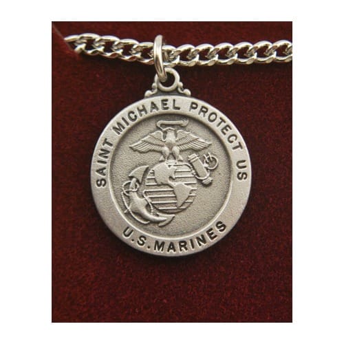 Saint Michael US Marines Medal The Catholic Company