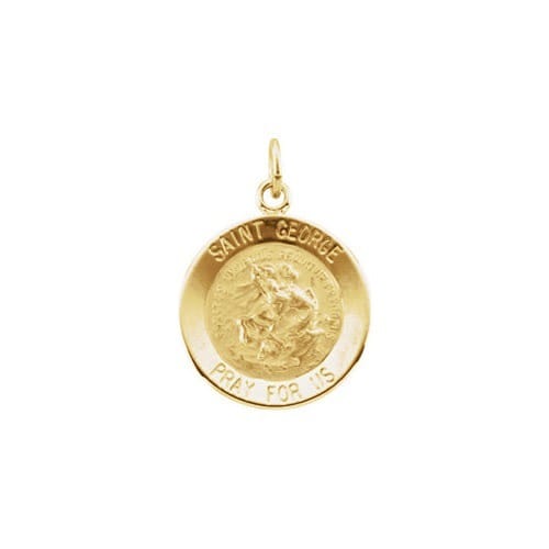 St. George Medal - 14K Gold | The Catholic Company
