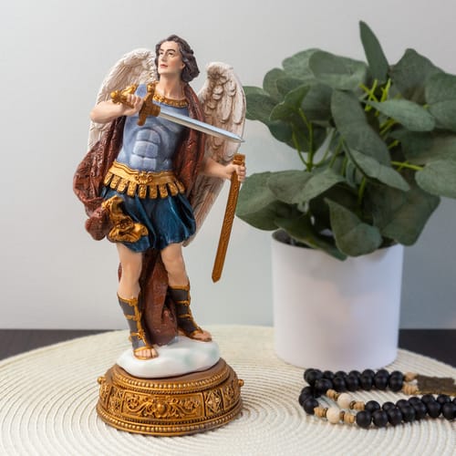 St. Michael Heavenly Protector Statue The Catholic Company