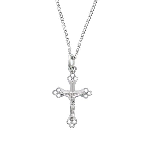 Sterling Silver Crucifix Necklace | The Catholic Company